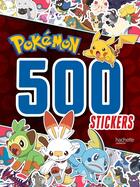 Couverture du livre « Pokemon-500 stickers » de  aux éditions Hachette Jeunesse