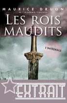 Couverture du livre « Les rois maudits (extrait) » de Maurice Druon aux éditions Plon