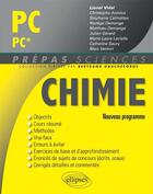 Couverture du livre « Chimie pc/pc* - nouveau programme 2014 » de Christophe Vidal aux éditions Ellipses