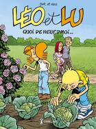 Couverture du livre « Léo et Lu T.7 ; quoi de neuf ? moi... » de Geg et Jak aux éditions Grrr...art