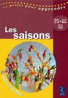 Couverture du livre « Les saisons » de Solange Sanchis et L Menardt aux éditions Retz