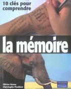 Couverture du livre « La mémoire » de Henry/Pouthier aux éditions Pearson