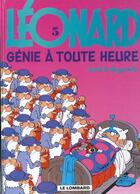 Couverture du livre « Léonard T.5 ; génie à toute heure » de Bob De Groot et Turk aux éditions Lombard