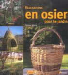 Couverture du livre « Realisations En Osier Pour Le Jardin » de Sjoberg Christiana aux éditions Artemis