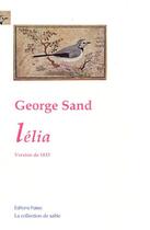 Couverture du livre « Lélia » de George Sand aux éditions Paleo