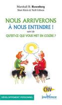 Couverture du livre « N 111 nous arriverons a nous entendre » de Rosenberg Marshal B. aux éditions Jouvence