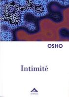 Couverture du livre « Intimité » de Osho aux éditions Almasta