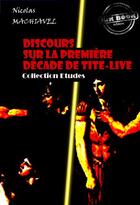 Couverture du livre « Discours sur la première décade de Tite-Live » de Machiavel aux éditions Ink Book