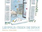 Couverture du livre « Léopold, Chien de divan » de Davide Cali et Camille Jourdy aux éditions Sarbacane