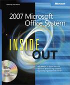 Couverture du livre « The 2007 microsoft office system inside out » de John Pierce aux éditions Microsoft Press