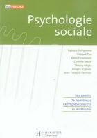 Couverture du livre « HU PSYCHO : psychologie sociale » de Meyer aux éditions Hachette Education