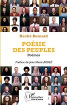 Couverture du livre « Poésie des peuples » de Bernard Necke aux éditions L'harmattan