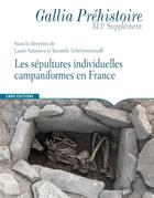 Couverture du livre « Sépultures individuelles campaniformes » de Laure Salanova et Yaramila Tcheremissinoff aux éditions Cnrs