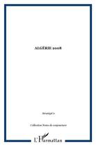 Couverture du livre « Algérie 2008 » de Strategico aux éditions L'harmattan