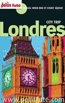 Couverture du livre « GUIDE PETIT FUTE ; CITY TRIP ; Londres (édition 2013) » de  aux éditions Le Petit Fute