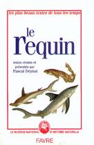 Couverture du livre « Le requin » de  aux éditions Favre