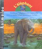 Couverture du livre « L'Elephant » de Christophe Merlin et Mimy Doinet et Valerie Stetten aux éditions Nathan