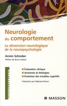 Couverture du livre « Neurologie du comportement » de Schnider-A aux éditions Elsevier-masson