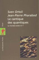 Couverture du livre « Le Cantique Des Cantiques » de Sven Ortoli et Jean-Pierre Pharabod aux éditions La Decouverte
