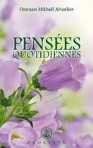 Couverture du livre « Pensées quotidiennes Tome 28 (édition 2018) » de Omraam Mikhael Aivanhov aux éditions Prosveta