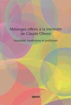Couverture du livre « Insularité, institutions et politiques » de Andre Fazi et Jean-Yves Coppolani aux éditions Albiana