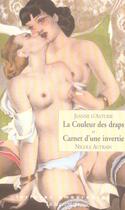 Couverture du livre « La couleur des draps ; carnet d'une invertie » de Asturie/Autrain aux éditions La Musardine