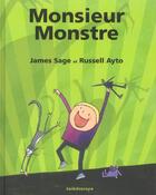 Couverture du livre « Monsieur monstre » de Ayto Russell / Sage aux éditions Kaleidoscope