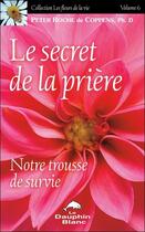 Couverture du livre « Le secret de la prière ; notre trousse de survie » de Peter Roche De Coppens aux éditions Dauphin Blanc