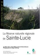 Couverture du livre « La reserve naturelle regionale de sainte-lucie » de Pala/Molina aux éditions Pnrnm