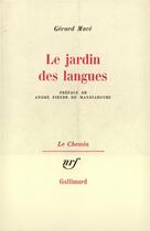 Couverture du livre « Le jardin des langues » de Mace aux éditions Gallimard