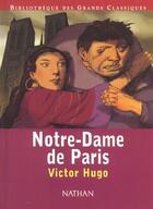 Couverture du livre « Notre-Dame de Paris » de Victor Hugo aux éditions Nathan