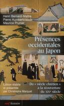 Couverture du livre « Presences occidentales au japon » de Humbertclaude Pierre aux éditions Cerf