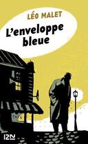 Couverture du livre « L'enveloppe bleue » de Leo Malet aux éditions 12-21