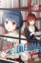 Couverture du livre « Love X dilemma Tome 20 » de Kei Sasuga aux éditions Delcourt