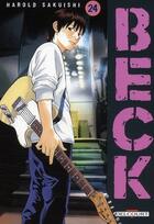 Couverture du livre « Beck Tome 24 » de Harold Sakuishi aux éditions Delcourt