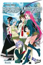 Couverture du livre « Rosario + vampire Tome 10 » de Akihisa Ikeda aux éditions Delcourt