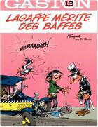 Couverture du livre « Gaston t.16 : Lagaffe mérite des baffes » de Jidehem et Andre Franquin aux éditions Dupuis