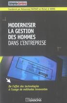 Couverture du livre « Moderniser La Gestion Des Hommes Dans L'Entreprise » de Mohammed Matmati et Michel Le Berre aux éditions Liaisons