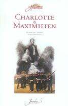 Couverture du livre « Charlotte et Maximilien » de Henriette Chandet aux éditions Jourdan