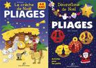 Couverture du livre « PLIAGES ; ACTIVITES POUR LES PETITS : mon pack Noël ; décorations de Noël ; la crèche de Noël » de Zibi Dobosz aux éditions Rose De La Fontaine