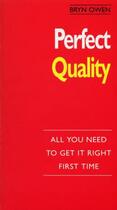 Couverture du livre « Perfect Quality » de Owen Bryn aux éditions Random House Digital