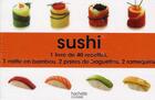 Couverture du livre « Sushi ; mini-coffret » de Thomas Feller aux éditions Hachette Pratique