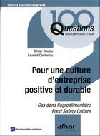 Couverture du livre « Le kit du manager pour une culture d'entreprise positive et durable » de Olivier Boutou aux éditions Afnor