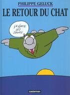 Couverture du livre « Le Chat t.2 : le retour du chat » de Philippe Geluck aux éditions Casterman