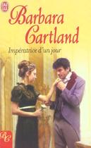 Couverture du livre « Imperatrice d'un jour » de Barbara Cartland aux éditions J'ai Lu