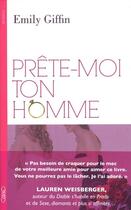 Couverture du livre « Prête-moi ton homme » de Emily Giffin aux éditions Michel Lafon