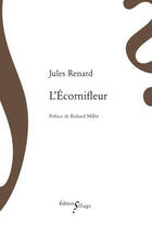 Couverture du livre « L'écornifleur » de Jules Renard aux éditions Sillage