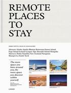 Couverture du livre « Remote places to stay » de David De Vleeschauwer et Debbie Pappyn aux éditions Lannoo