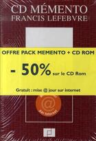 Couverture du livre « Pack social 2007 : mémento + cd rom » de  aux éditions Lefebvre