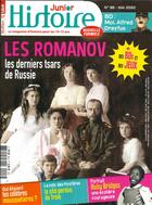 Couverture du livre « Histoire junior n 96 - la famile romanov - mai 2020 » de  aux éditions Histoire Junior